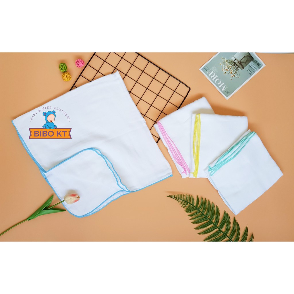 Khăn tắm vải gạc Nhật siêu hút lớn 80×80 cm