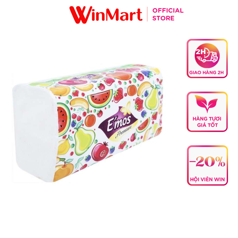 Siêu thị WinMart - Combo 3 khăn giấy lụa Emos E mos Special 250 tờ