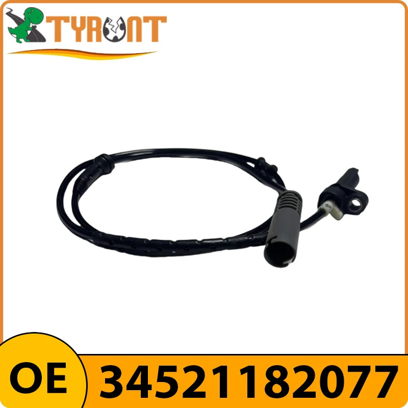 1PCS 34521182077 TYRNT Rear Axle Wheel Speed ​ ​ ​ ​ Sensor For BMW E38 728i 728Li 730i 730Li 735i 735Li 740i Replacement Parts