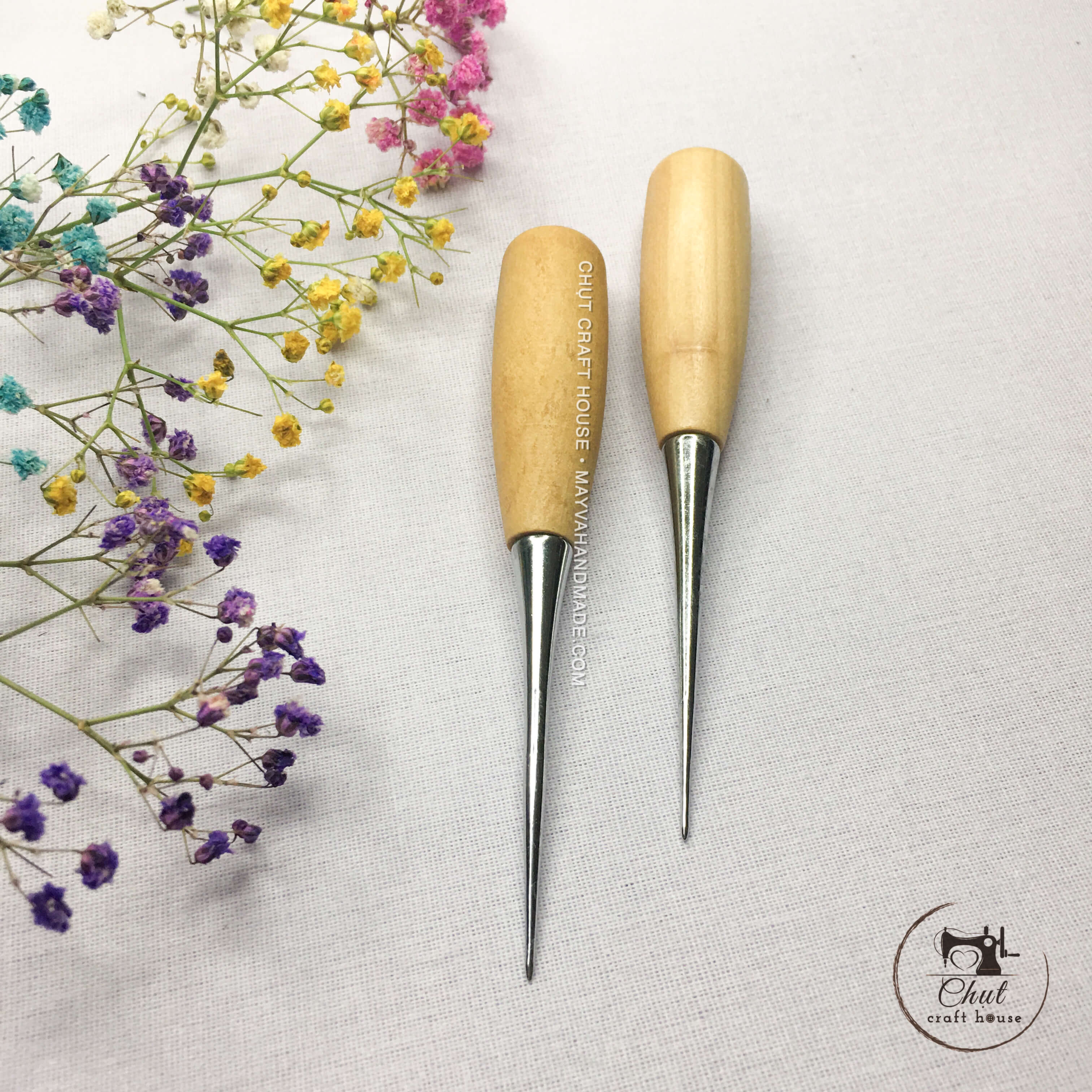 Dùi chọc gỗ bầu đa năng dùng cho thủ công handmade