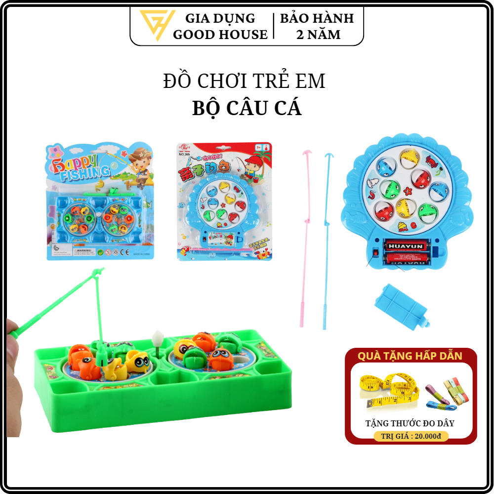 Bộ đồ chơi câu cá chạy bằng pin