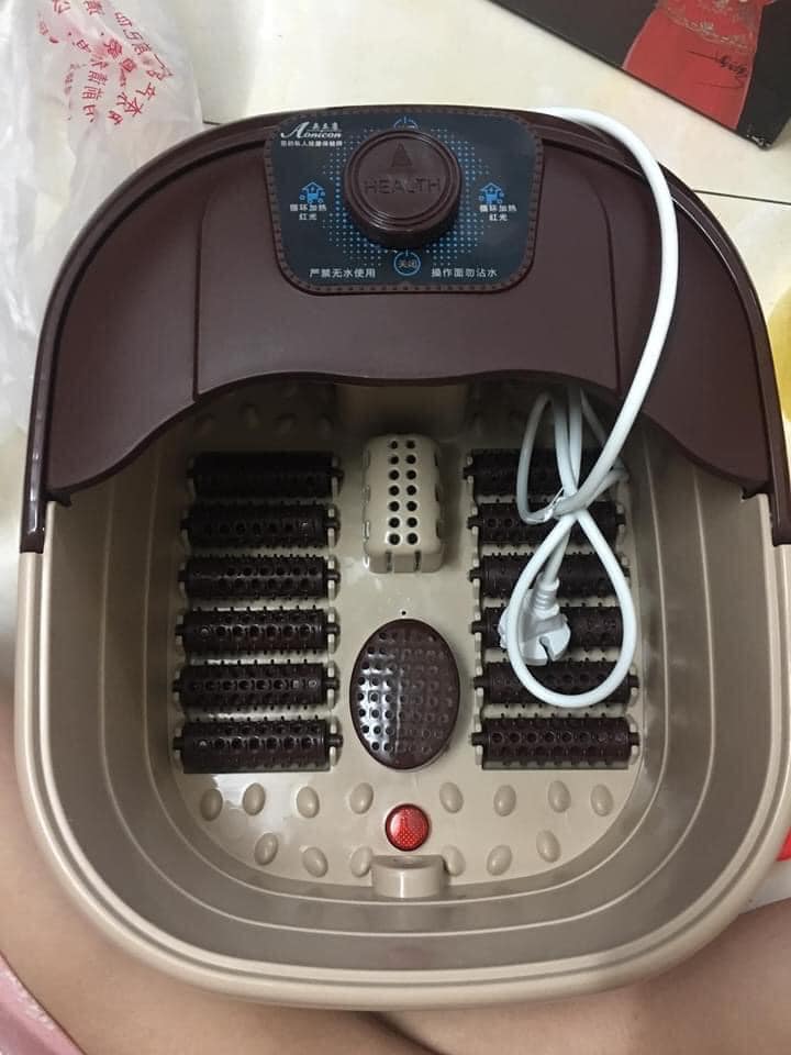 [Loại tốt] GOODMAKET +Bồn ngâm chân cắm điện - Chậu ngâm chân massage cao cấp - Bồn ngâm chân mát xa hồng ngoại thư giãn các cơ bắp bị mỏi, tạo giấc ngủ sâu