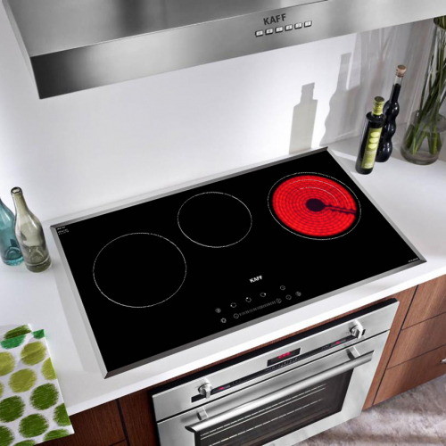 Bếp từ đôi hồng ngoại 3 lò cảm ứng kaff kf-ic5801sb