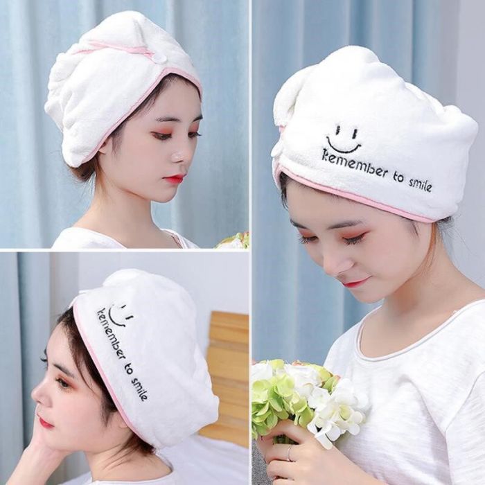 [HCM][ GIAO HÀNG NHANH ] - KHĂN QUẤN TÓC, Ủ TÓC THẤM HÚT TỐT