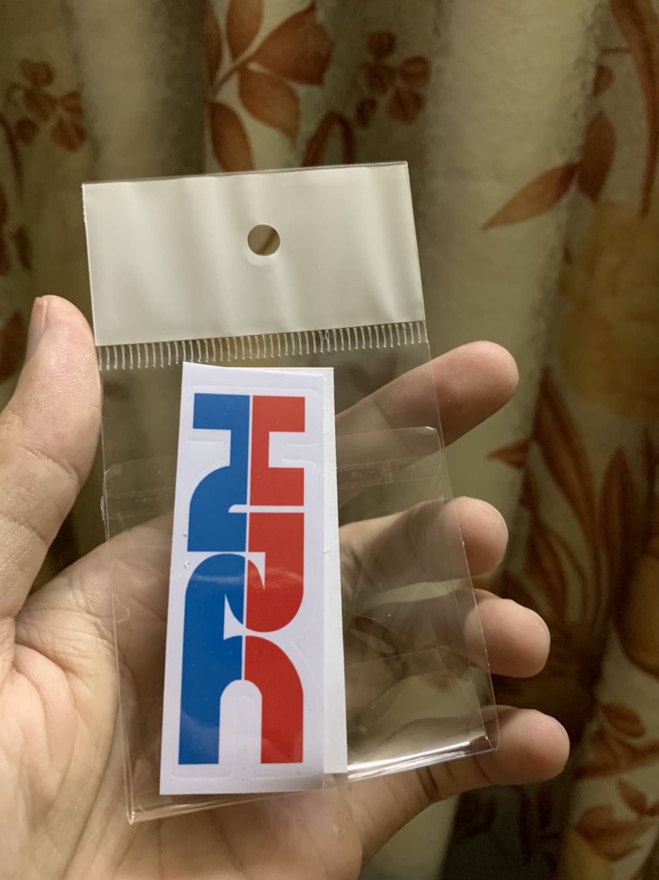 tem con dán xe HRC stickers [6.5*2.3]