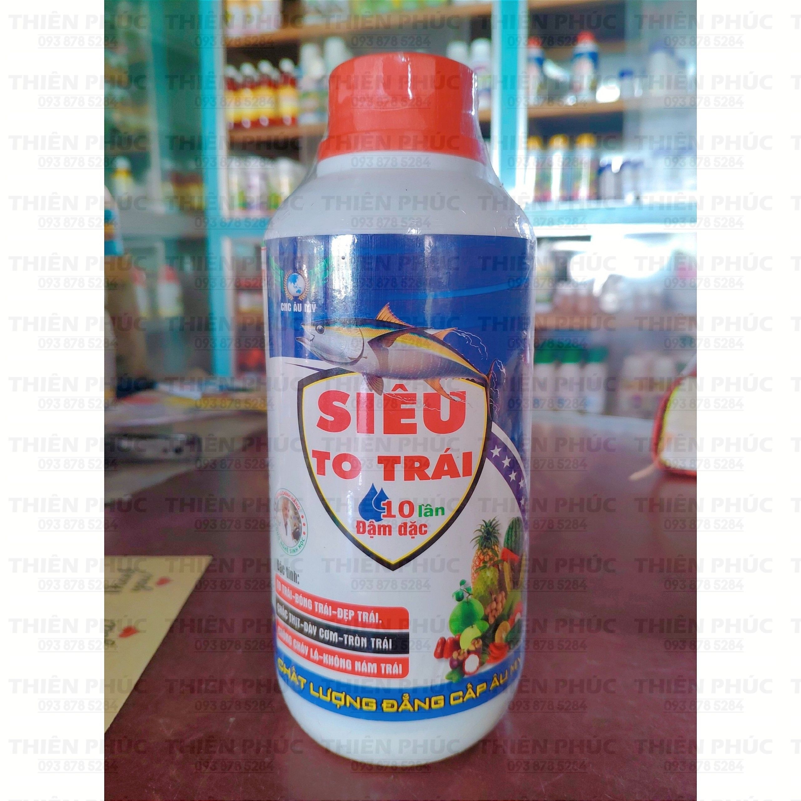 Phân bón lá siêu to trái - 500ml - đẹp trái, chắc thịt, nặng ký không cháy lá