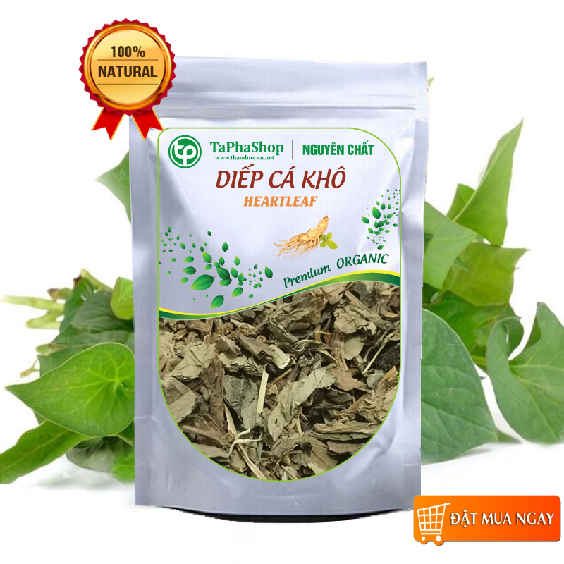 Diếp cá sấy khô 500g , Cây diếp cá khô - tấn phát