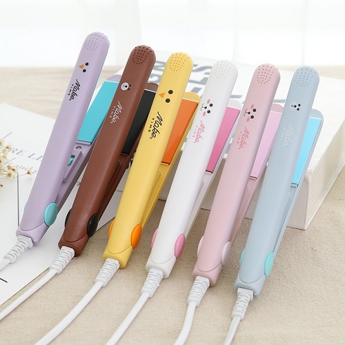 Máy duỗi tóc mini make hình thú
