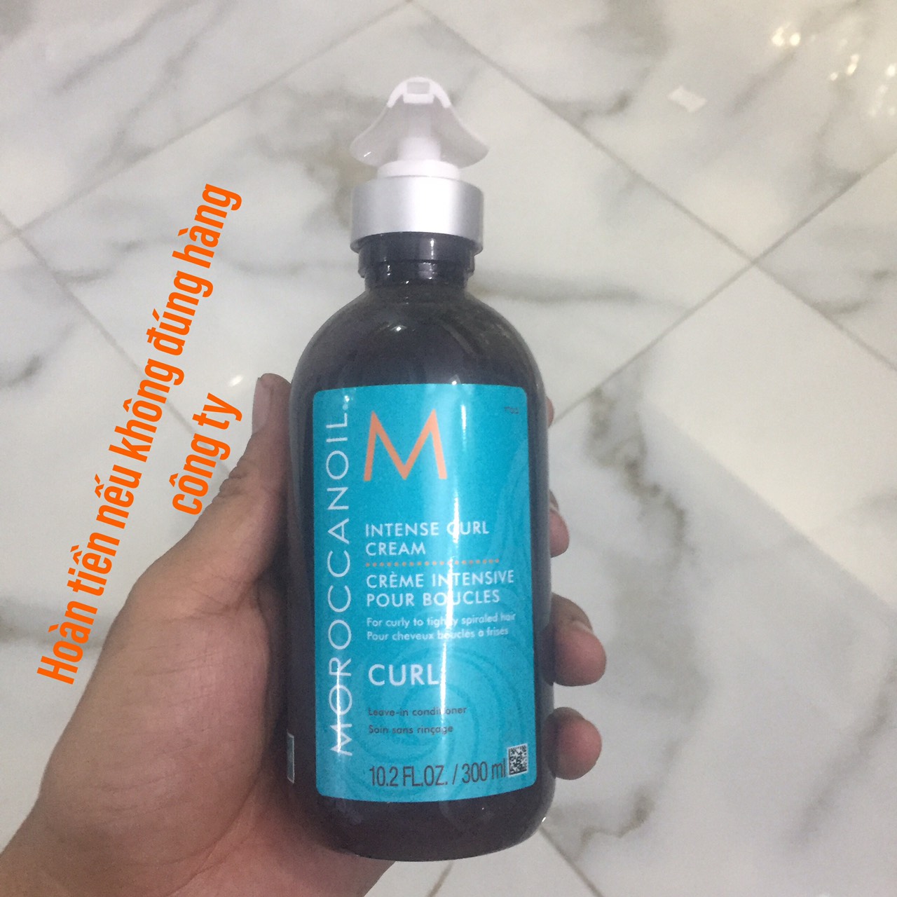 Kem Tạo Sóng Xoăn Moroccanoil Intensive Curl Cream 300ml