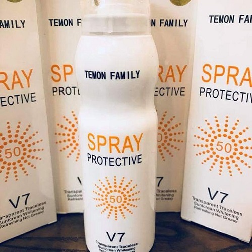 Kem chống nắng dạng xịt Spray Protective V7, Hàn quốc 180ml