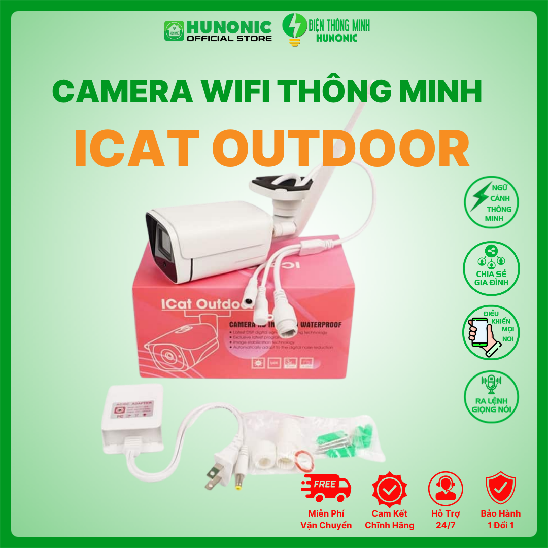 Camera Wifi ICat Outdoor ngoài trời
