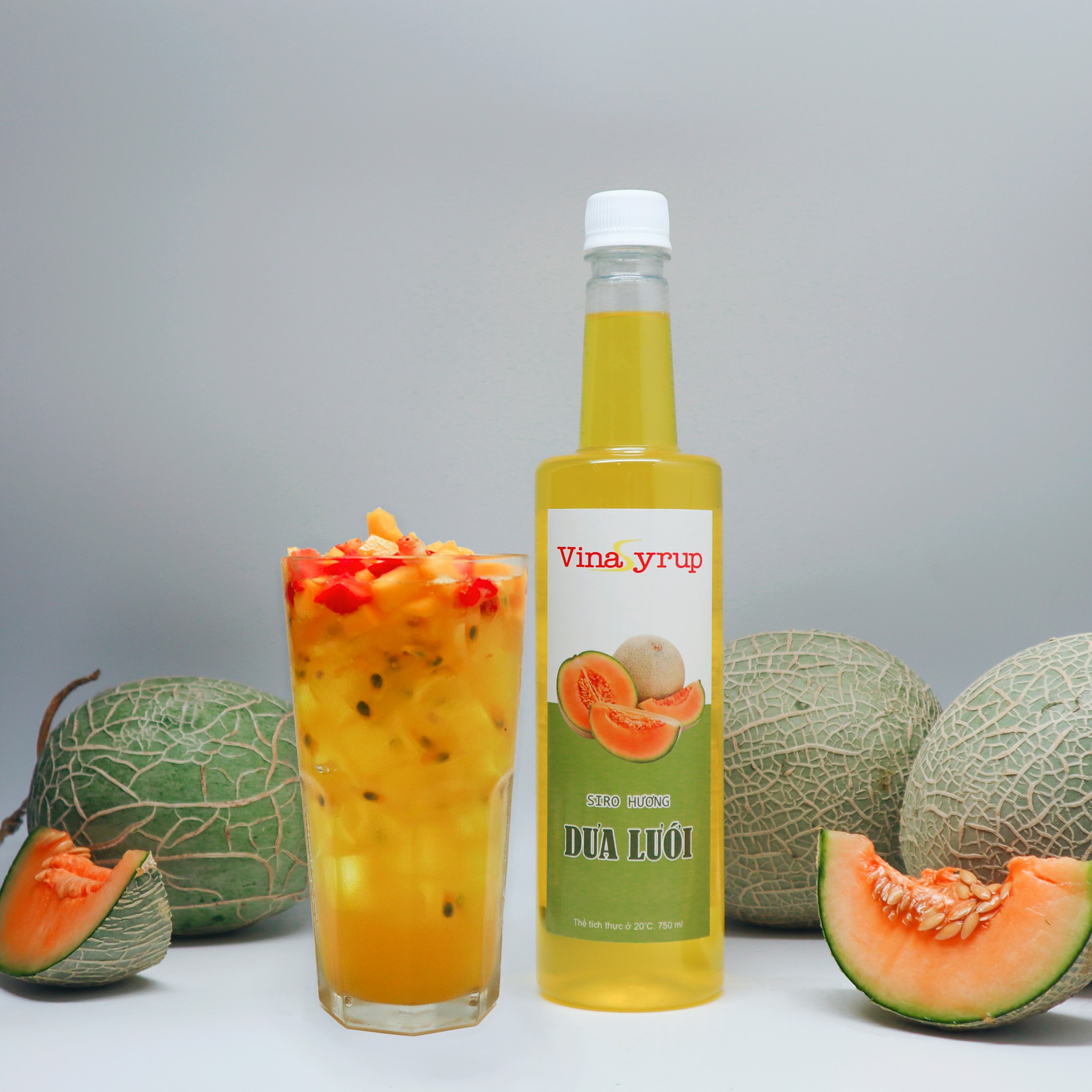 Siro dưa lưới vinasyrup 750ml