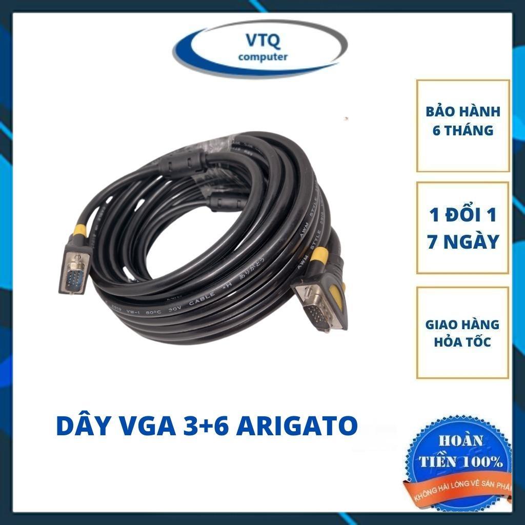 Dây vga,cáp tín hiệu vga 3+6 10m,15m,20m arigato hàng