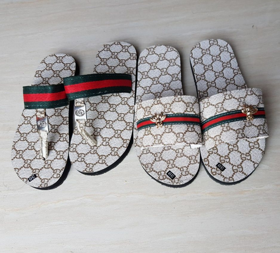 Combo nam nữ đế kem mờ gg quai dù size từ 35 đến 43
