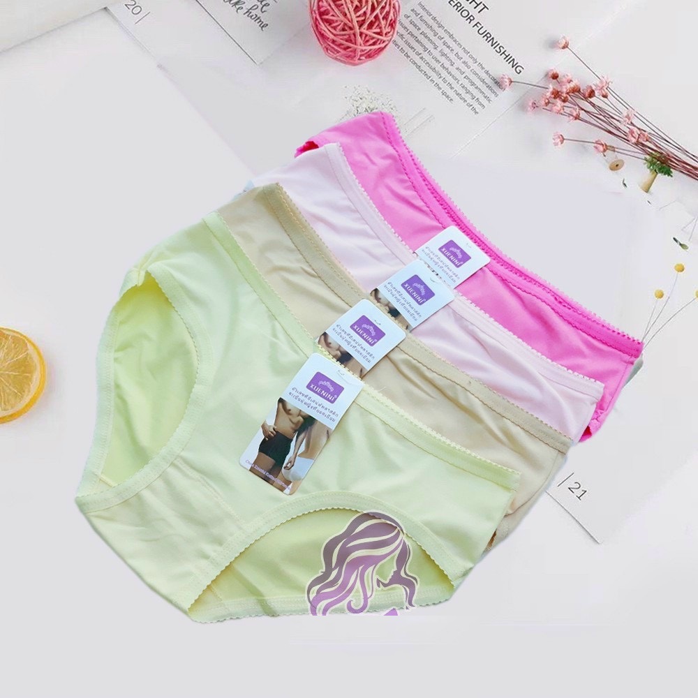 1 chiếc quần lót nữ cotton chất liệu mềm mại - quần lót học sinh - quần lót cotton nữ - N07