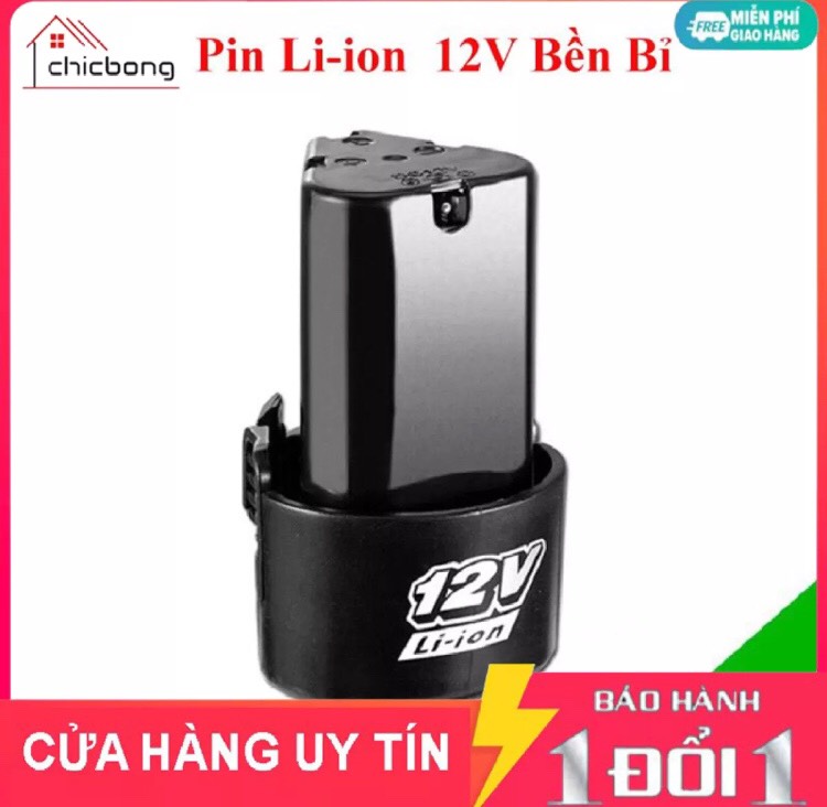 Pin máy khoan pin 12v