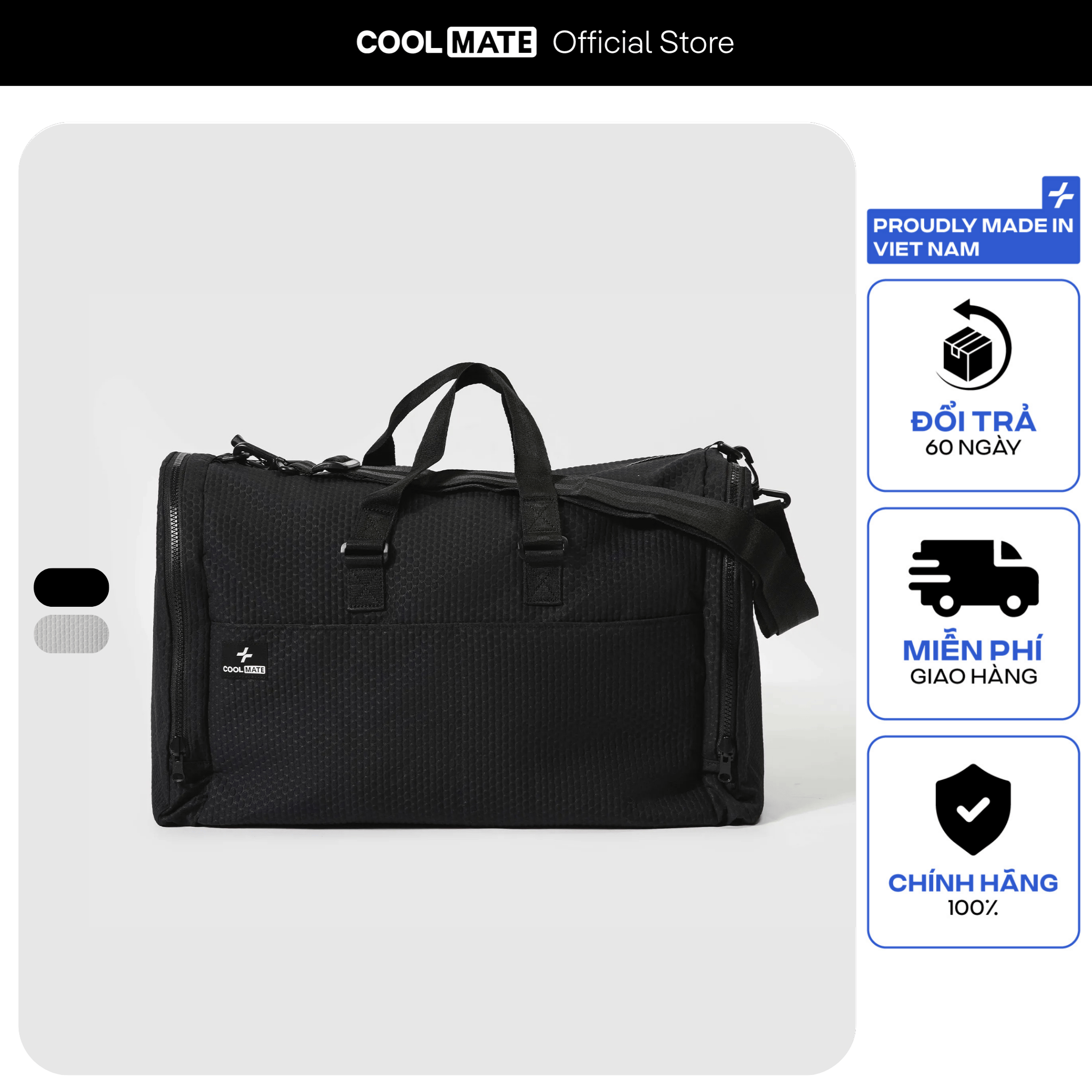 Túi UT Duffle size lớn 38L chống thấm nước - Thương hiệu Coolnmate