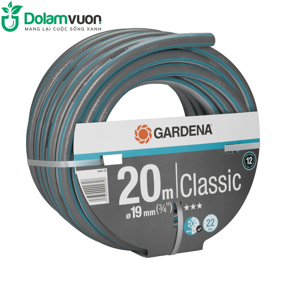 Cuộn ống dây 20m gardena 19mm 18022-20