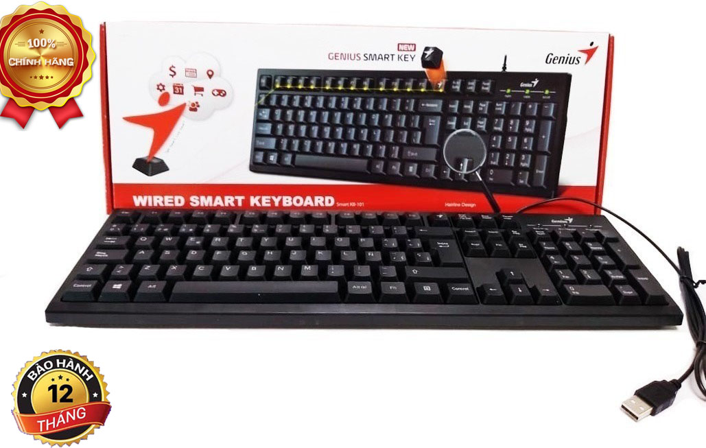 Bàn phím Genius 101-117 Smart usb