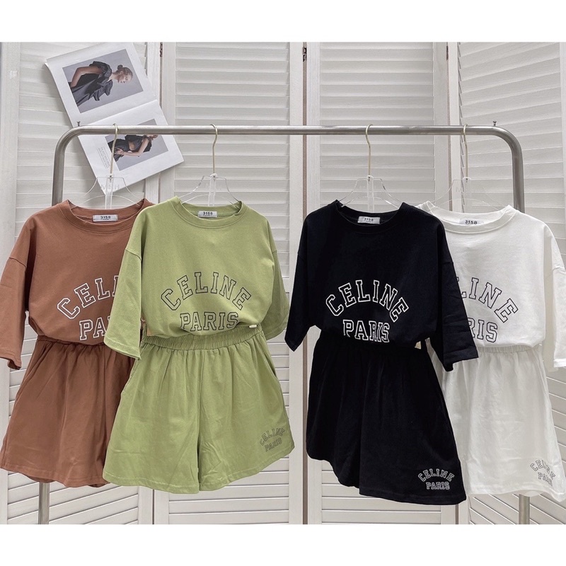 Set bộ đùi chất cotton Cline freesize 38-65kg
