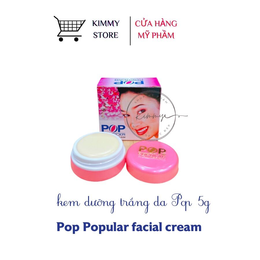 Lẻ hộp 5g kem pop hàng thường