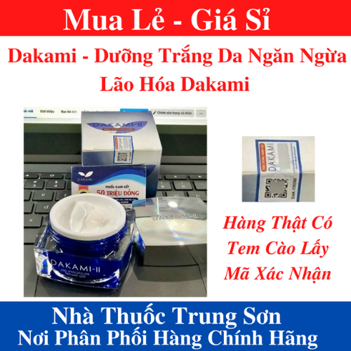 [TEM MỚI] Kem DAKAMI II Chính Hãng - Giúp chống lão hóa Công Nghệ HÀN QUỐC chiết xuất 100% thiên nhiên - TS001