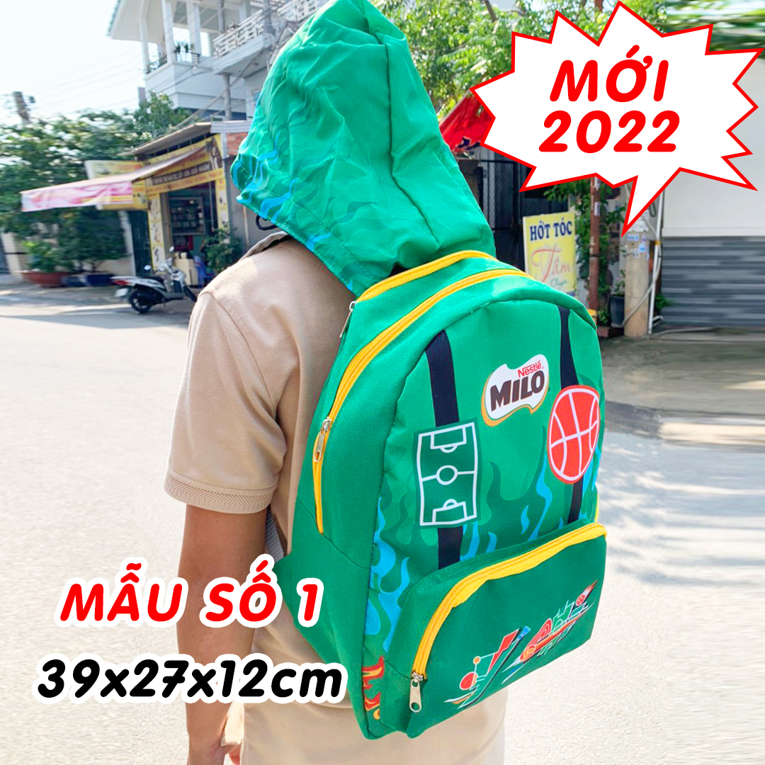 Balo Đi Học Cho Bé - Quà Tặng Sữa Milo