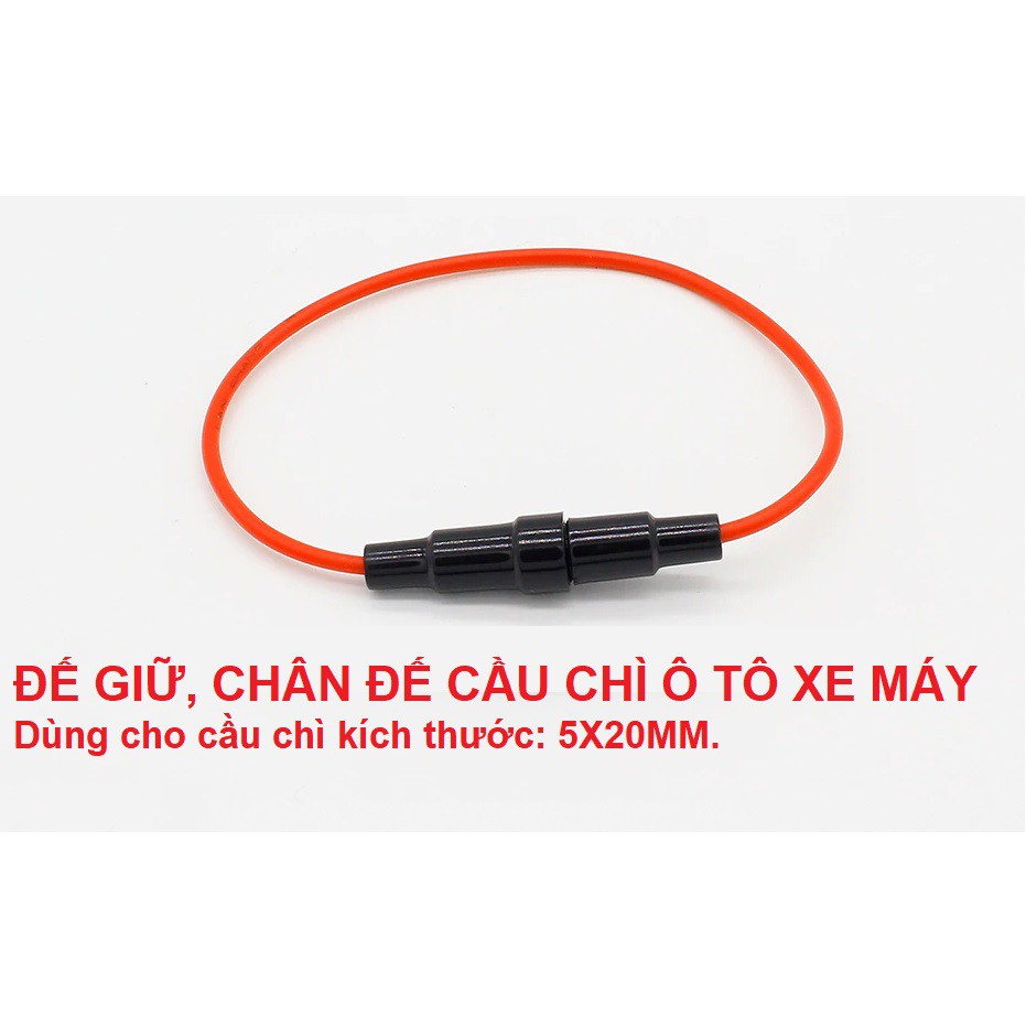 Chân đế, đế giữ, dây nối cầu chì ô tô xe máy, điện gia dụng