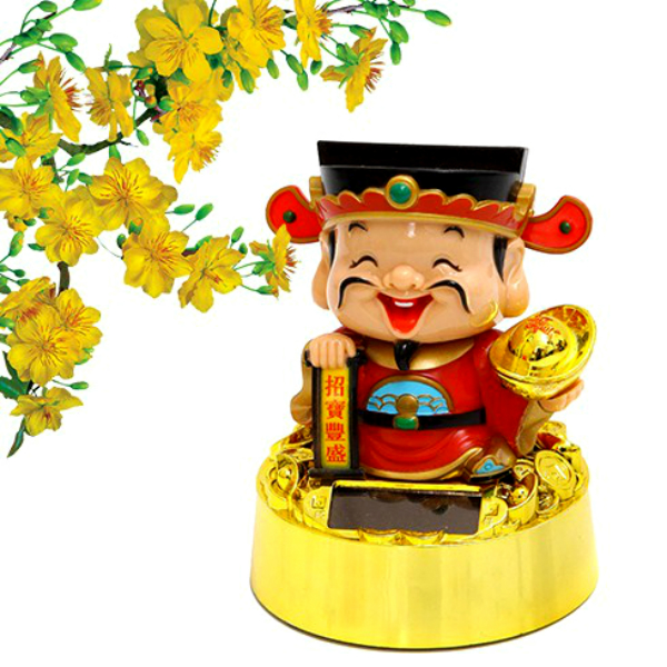 [HCM]Tượng Thần Tài may mắn chiêu gọi tài lộc cho gia chủ trưng bày tại phòng khách xe hơi bàn làm việc nơi buôn bán