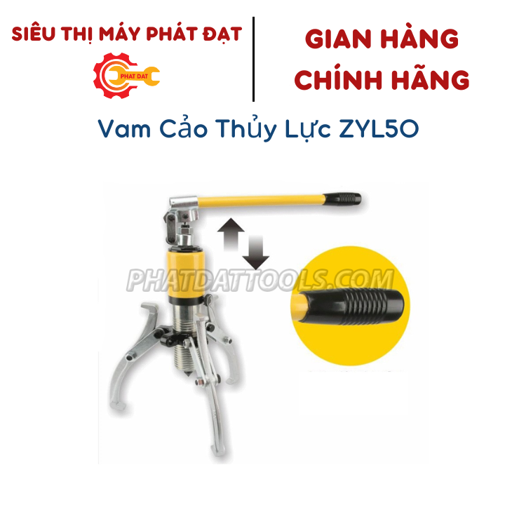 Cảo thủy lực ZYL50 - Vam thuỷ lực ZYL50 Giá 7,150,000 Đồng*Miễn phí vận chuyển