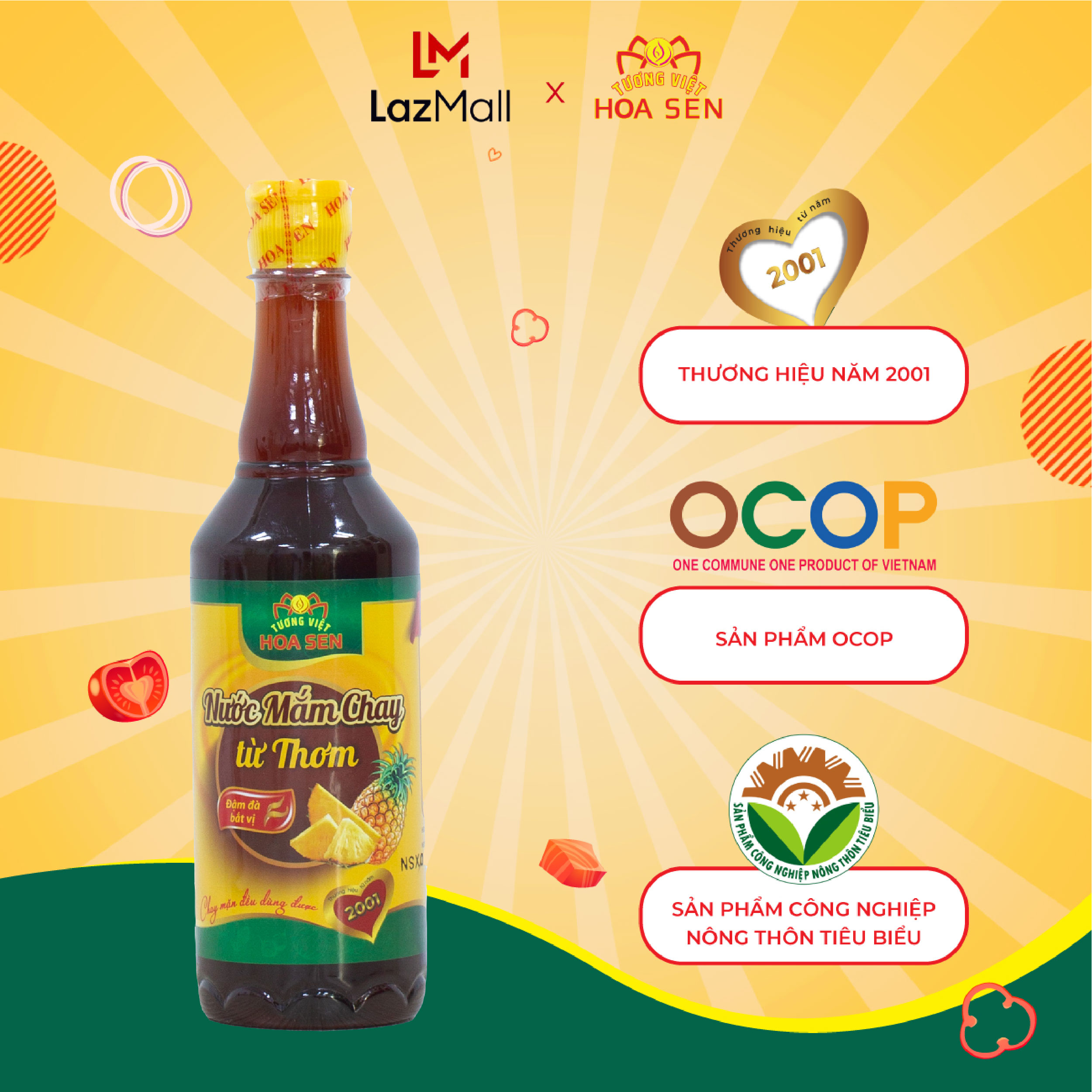 Nước mắm chay từ thơm 500ml