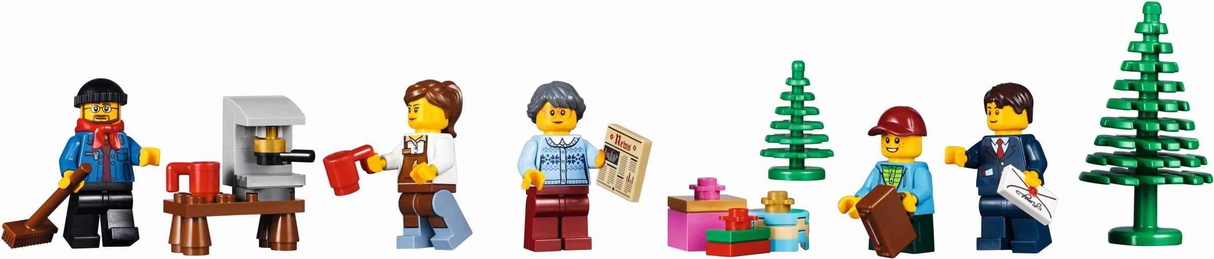 Mua đồ chơi LEGO 10259 - LEGO Creator Expert 10259 - Trạm Xe Lửa phủ Tuyết (LEGO 10259 Winter Village Station)