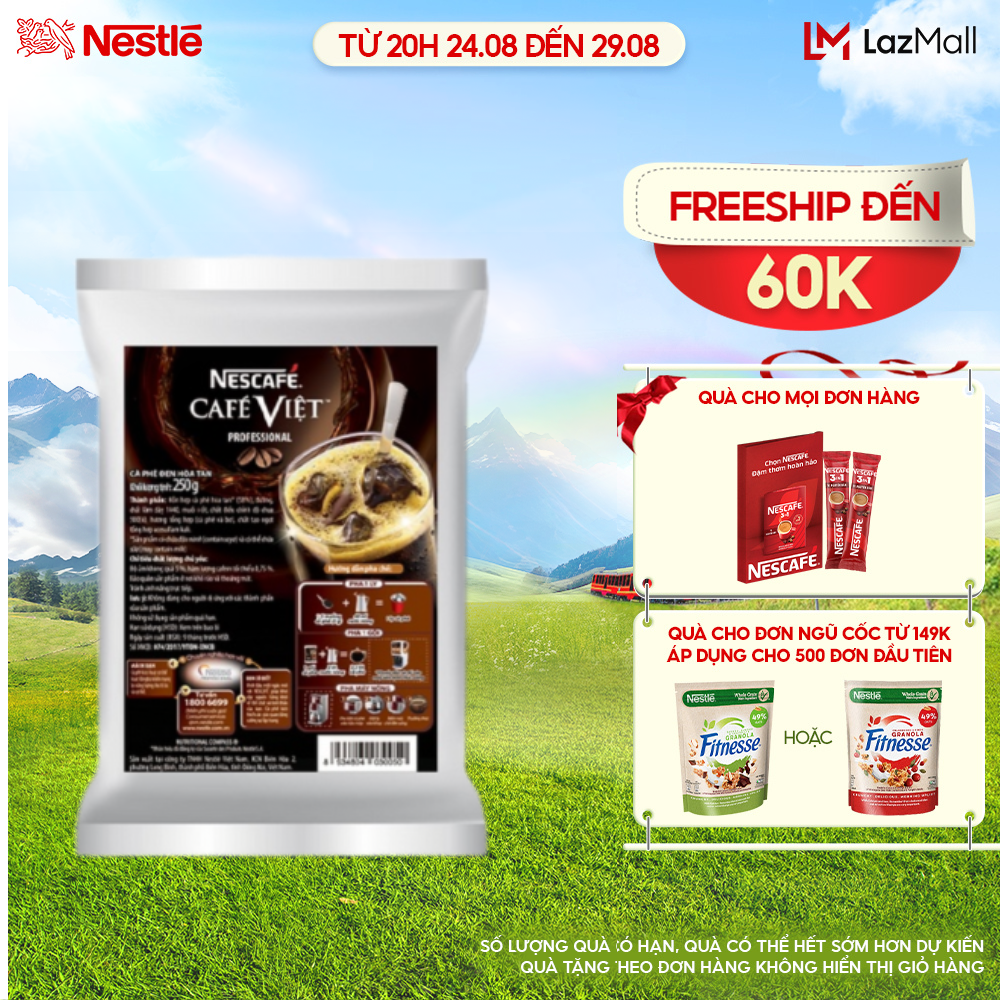 Cà phê hòa tan NESCAFÉ Việt (bịch 250g)