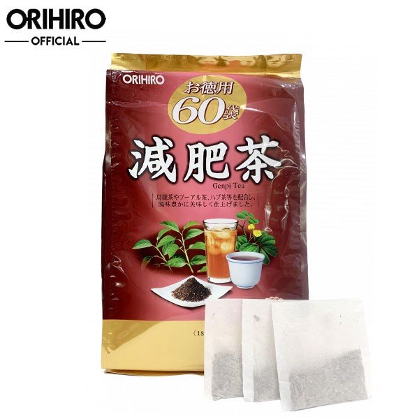 Trà gen pi nhật bản hỗ trợ giảm mỡ bụng