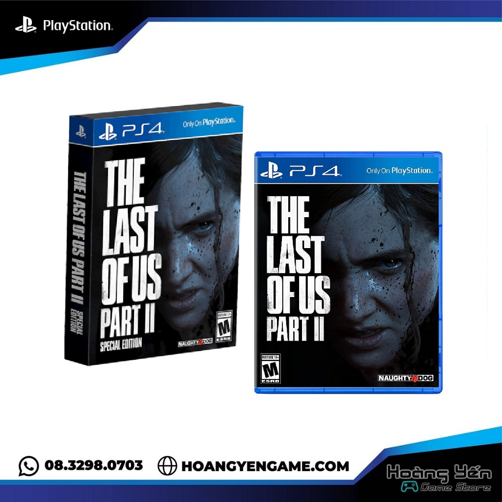 Đĩa game the last of us 2 ps4
