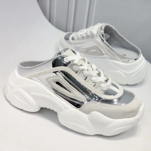 [HOT TREND 2020] Giày Thể Thao Nữ  Đẹp Gía Rẻ,Giay sục Đế Gồ cao 4 cm