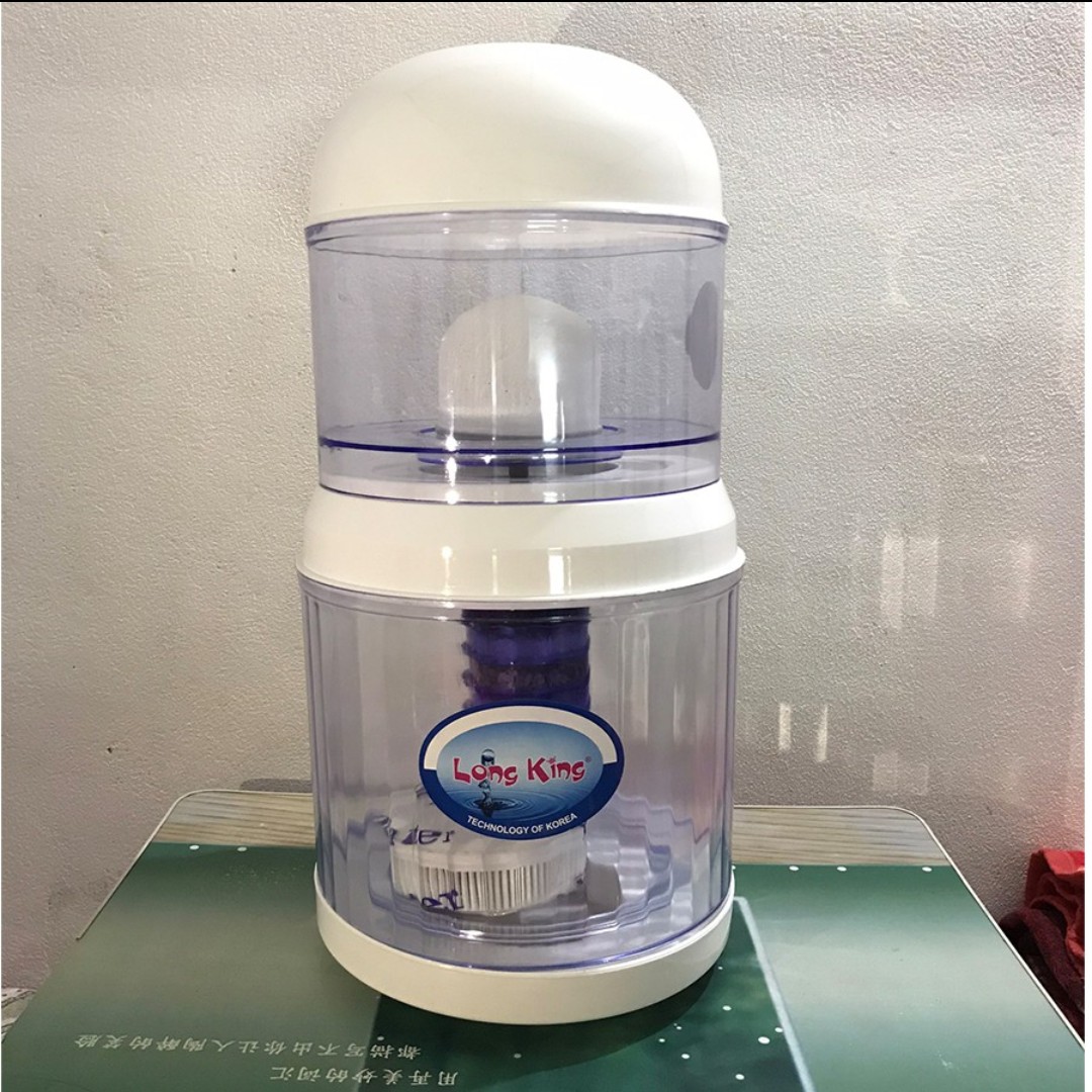 Bình lọc nước cây nóng lạnh 18L Lõi lọc 5 Tầng than hoạt tính thế hệ mới 2023 Bình lọc nước uống trực tiếp cao cấp - Home center leebland