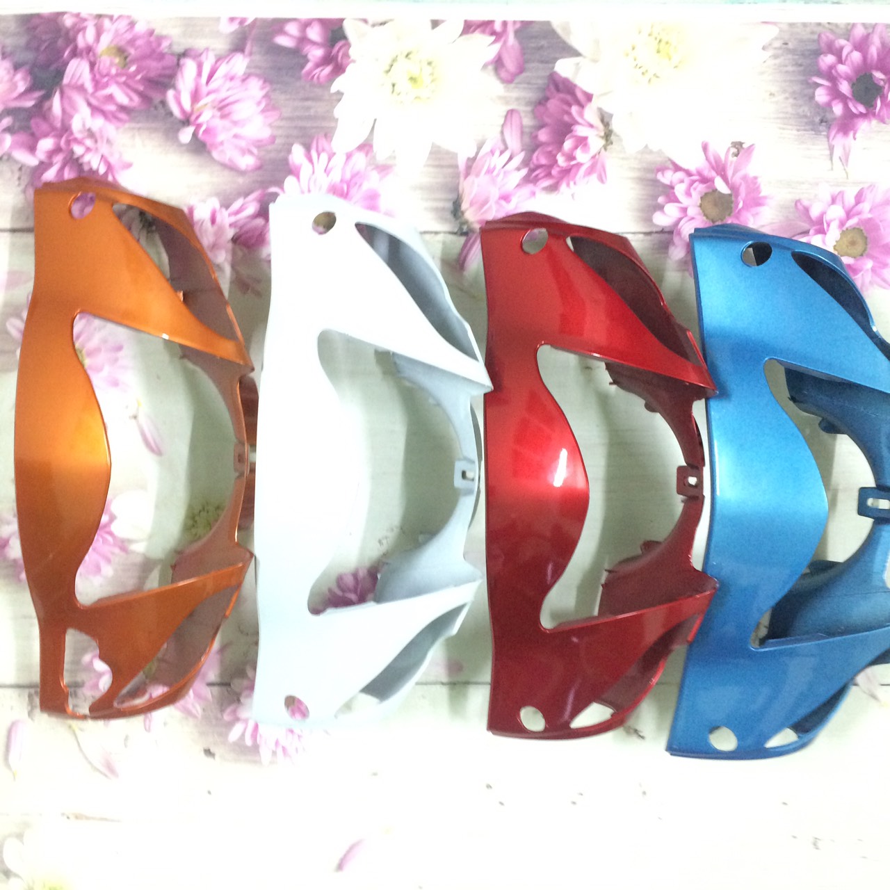 ỐP đầu  trước tay lái - Bàn Thờ  xe wave 2006-2016 -Wave a - wave RS đời 2006 đến 2016- nhựa ABS loại 1