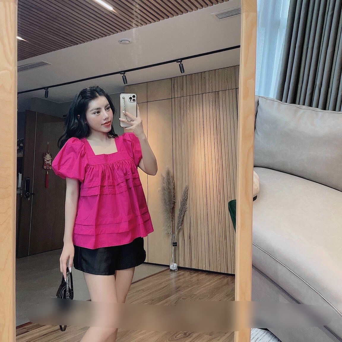 Áo kiểu phom xòe siêu hot siêu xinh