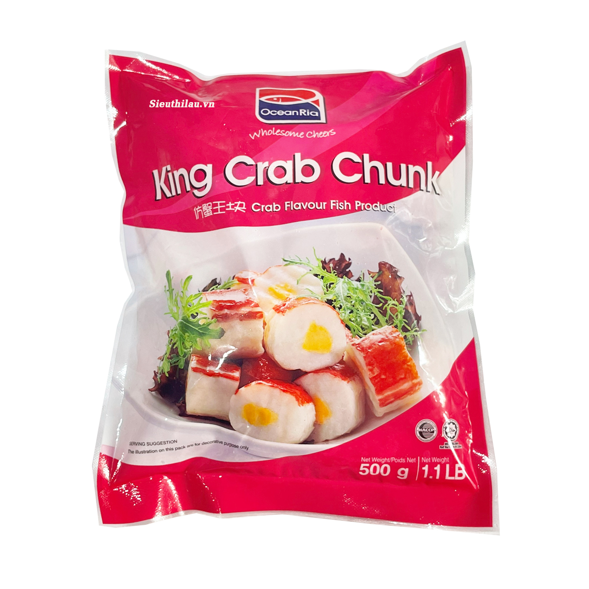 Cua Hoàng Đế OceanRia Malaysia 500g