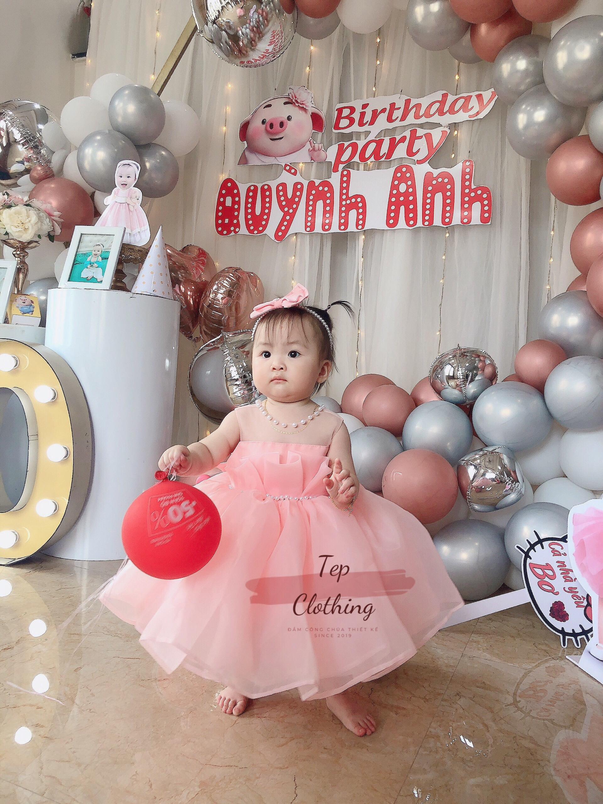 [HCM] LILY ĐẦM CÔNG CHÚA THIẾT KẾ CHO BÉ GÁI BY TEP CLOTHING- HÌNH THẬT KHÁCH FEEDBACK