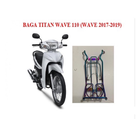 Baga Wave 110 titan 7 màu cực đẹp