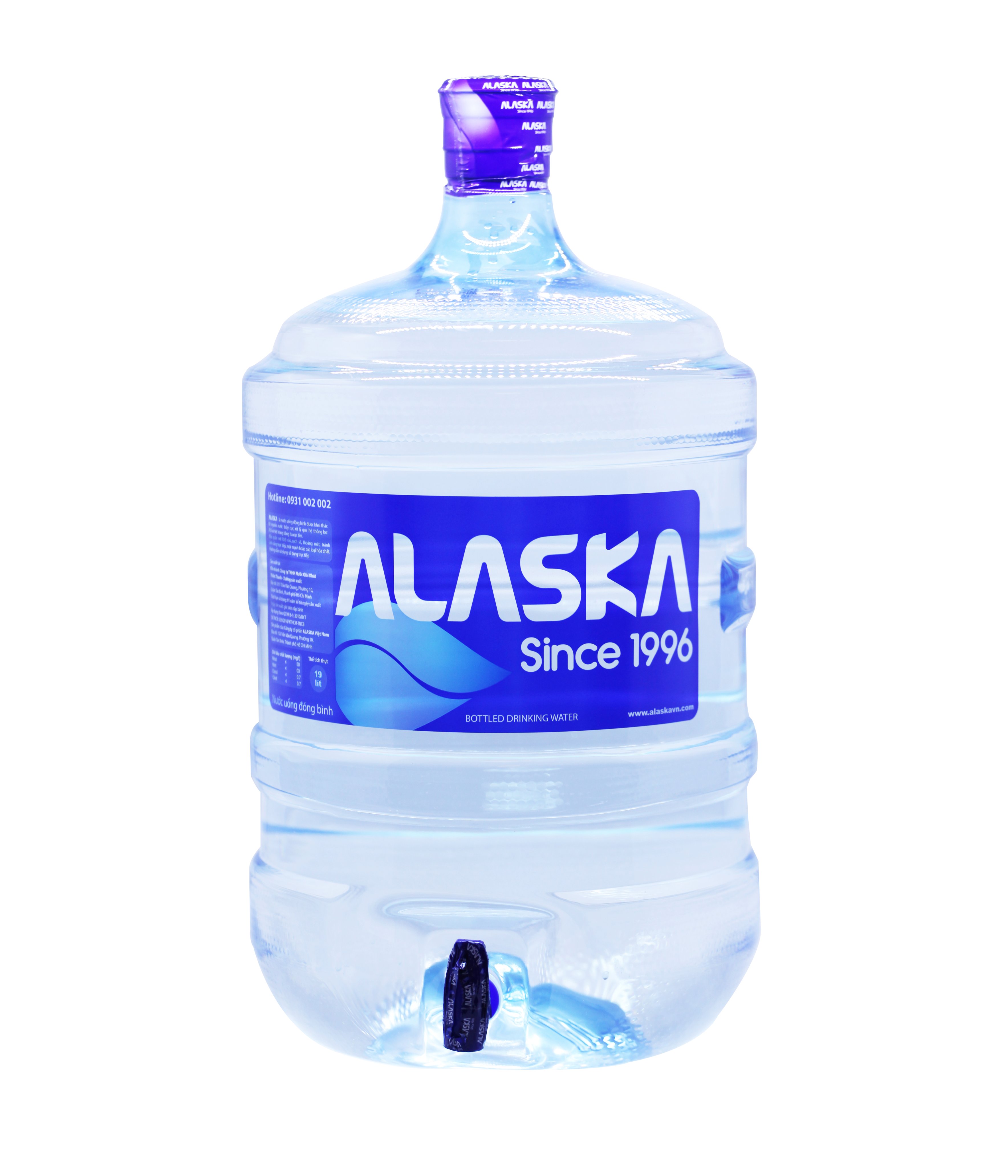 Nước tinh khiết alaska 19l