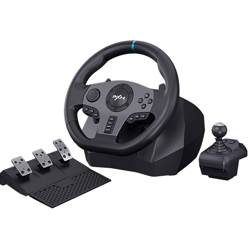 Vô lăng chơi game PXN V9 Gaming Racing Wheel - Vô lăng 270 900 độ
