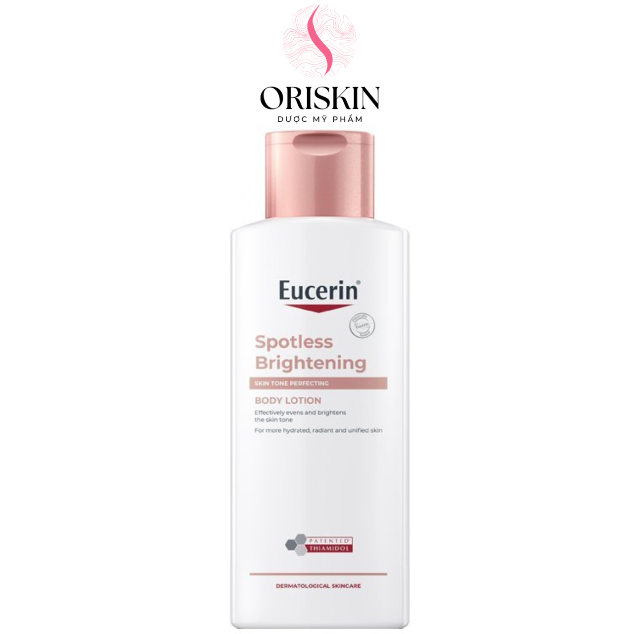 Eucerin Sữa Dưỡng Thể Cấp Ẩm Và Làm Sáng Da Eucerin Ultra White+ SPOTLESS Body Lotion SPF 7 (250ml)