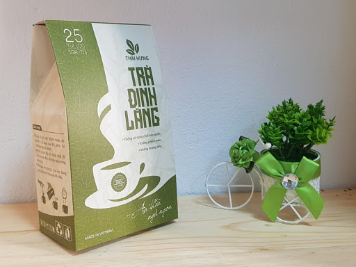 1 bịch trà 25 túi lọc đinh lăng Thái Hưng trị mất ngủ, stress, tiền đình