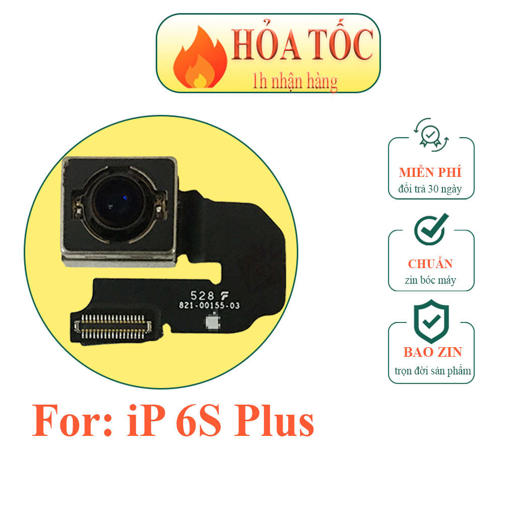 Camera sau ip 6s plus zin bóc máy
