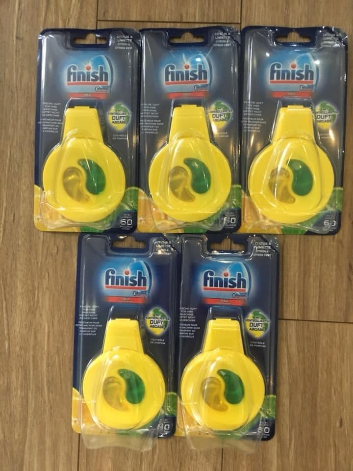 Viên khử mùi Finish dùng cho máy rửa chén bát