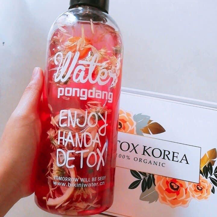 {CHÀO HÈ} Bình đựng nước DETOX nhựa cao cấp 1000ml đạt tiêu chuẩn vệ sinh an toàn thực phẩm