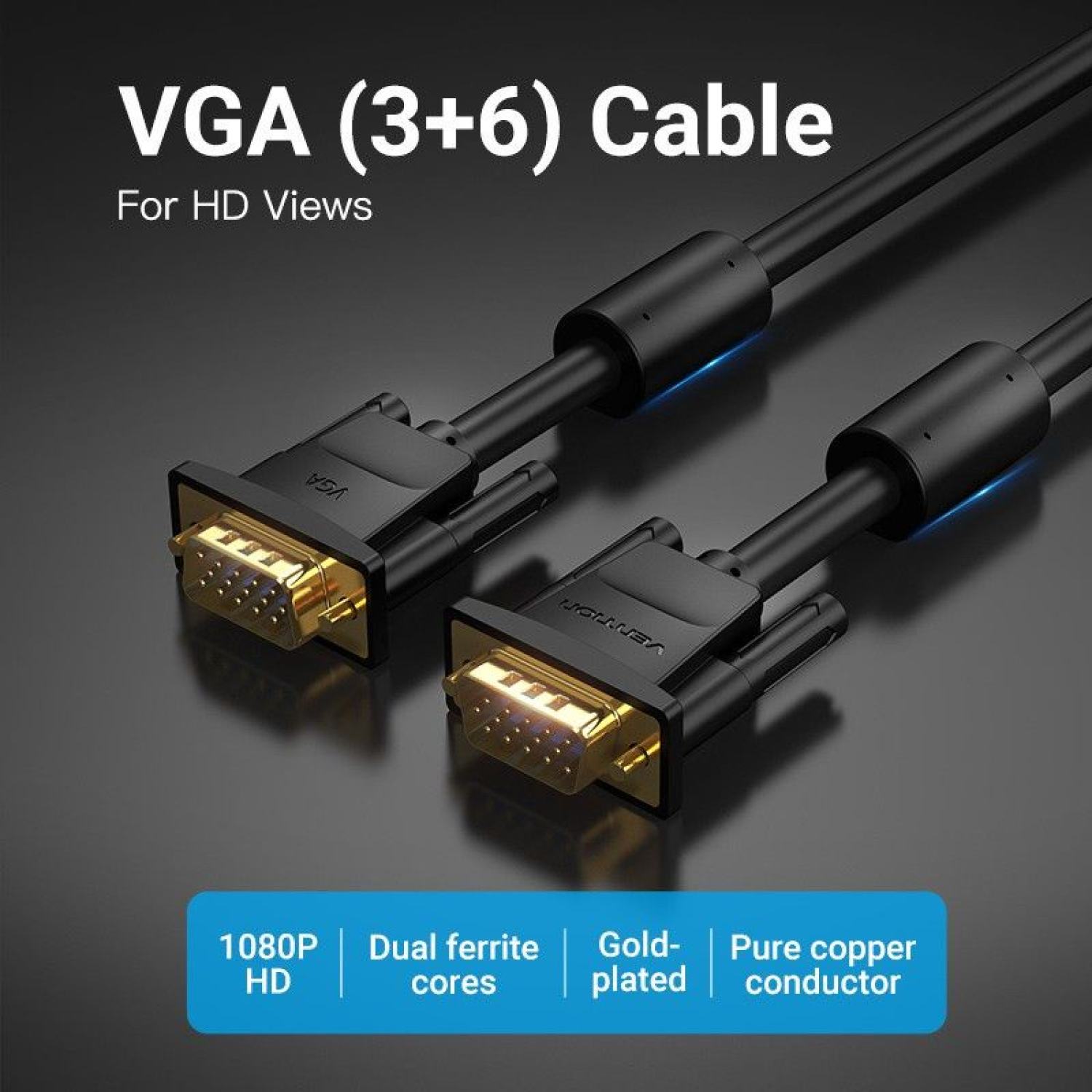 Cáp VGA cao cấp Vention